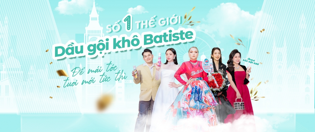 Độc quyền thương hiệu Batiste số 1 Thế Giới