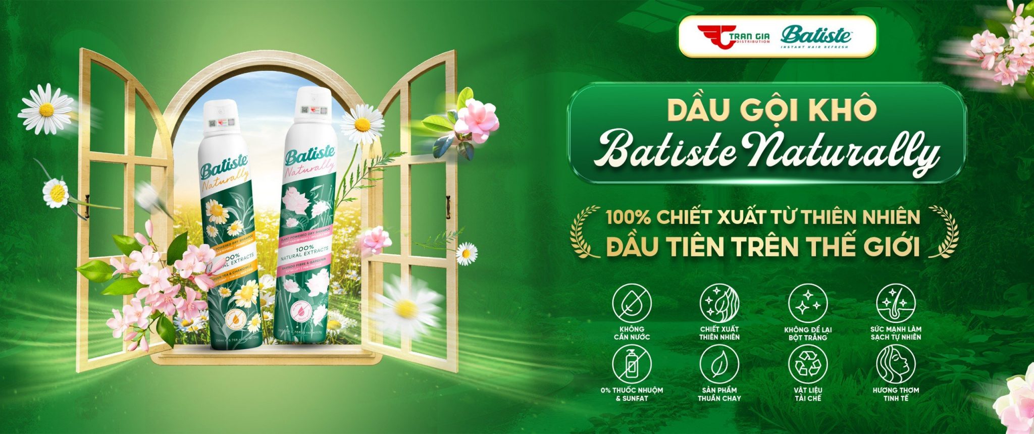 Độc quyền thương hiệu Batiste số 1 Thế Giới