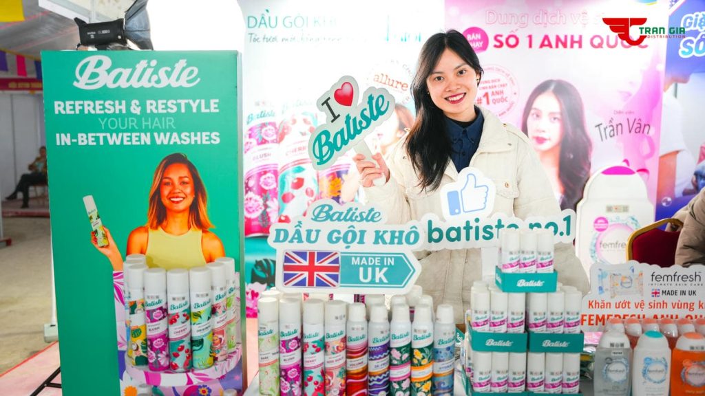 Độc quyền thương hiệu Batiste số 1 Thế Giới