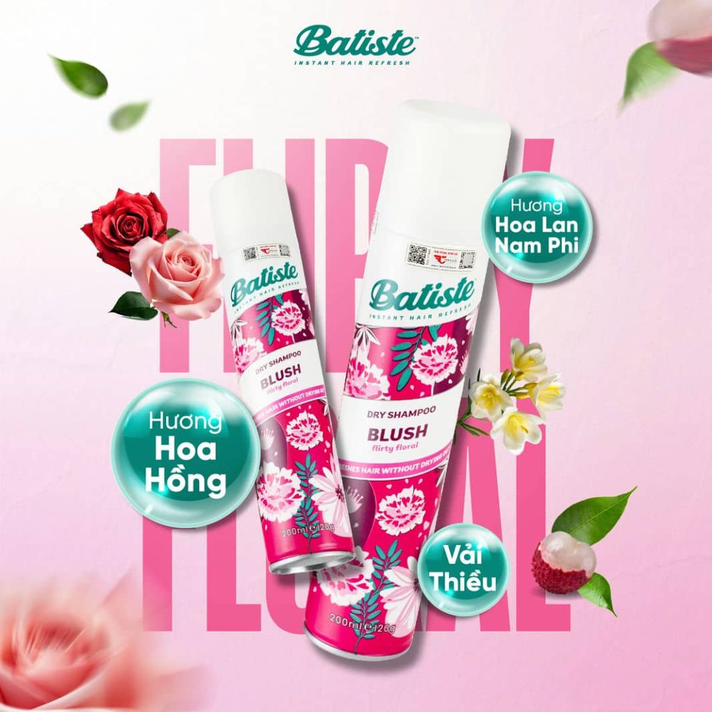 Độc quyền thương hiệu Batiste số 1 Thế Giới