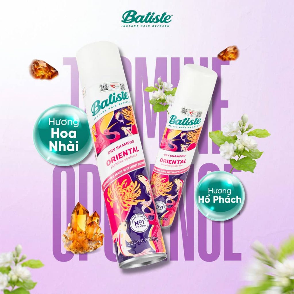 Độc quyền thương hiệu Batiste số 1 Thế Giới