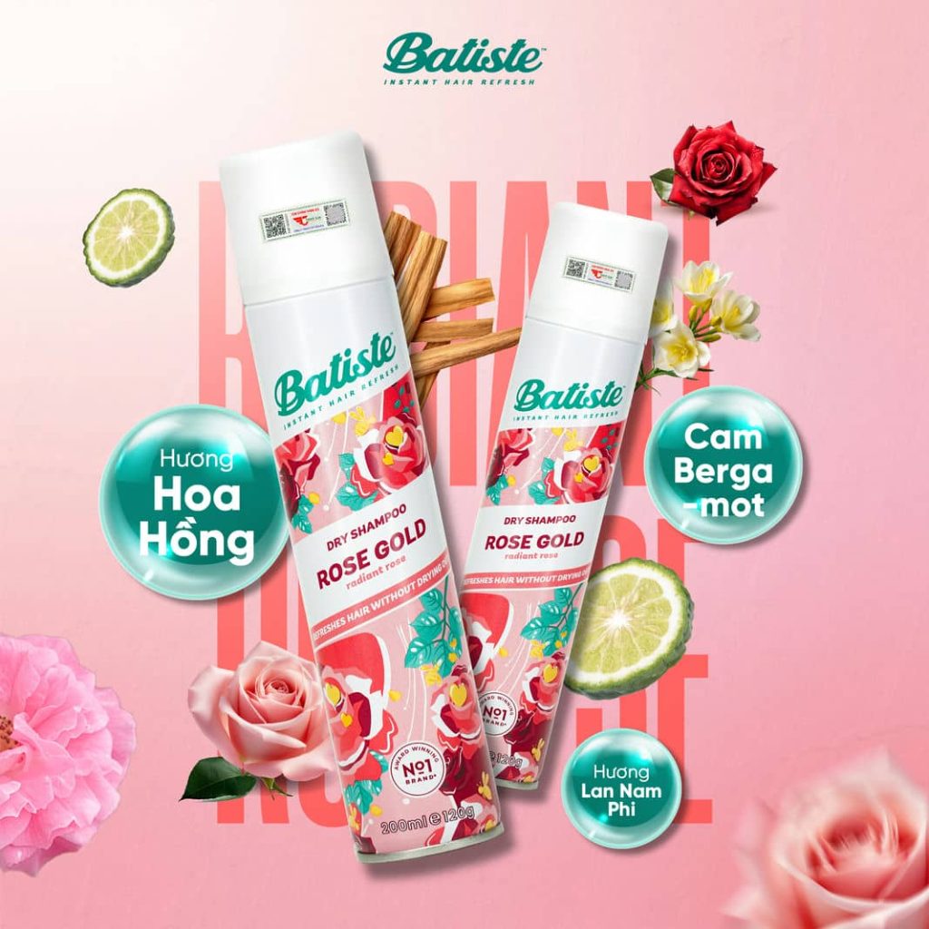 Độc quyền thương hiệu Batiste số 1 Thế Giới
