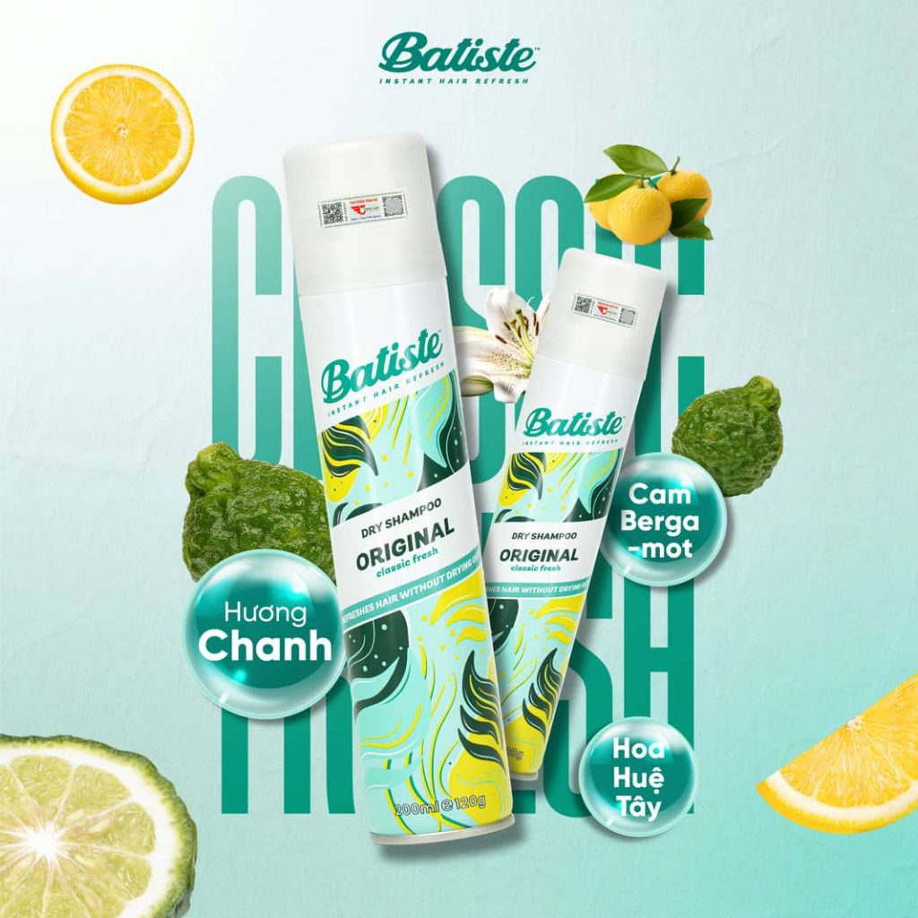 Độc quyền thương hiệu Batiste số 1 Thế Giới