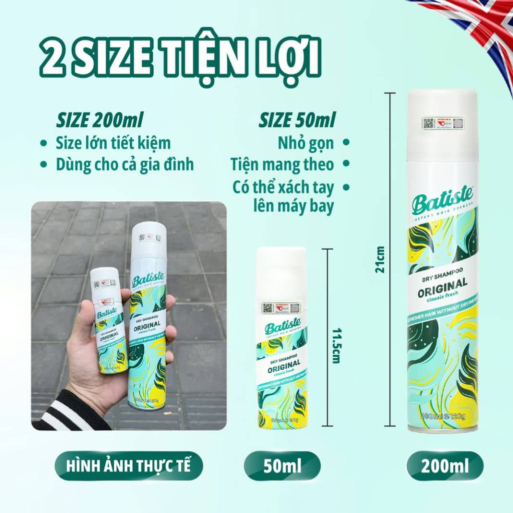 Độc quyền thương hiệu Batiste số 1 Thế Giới