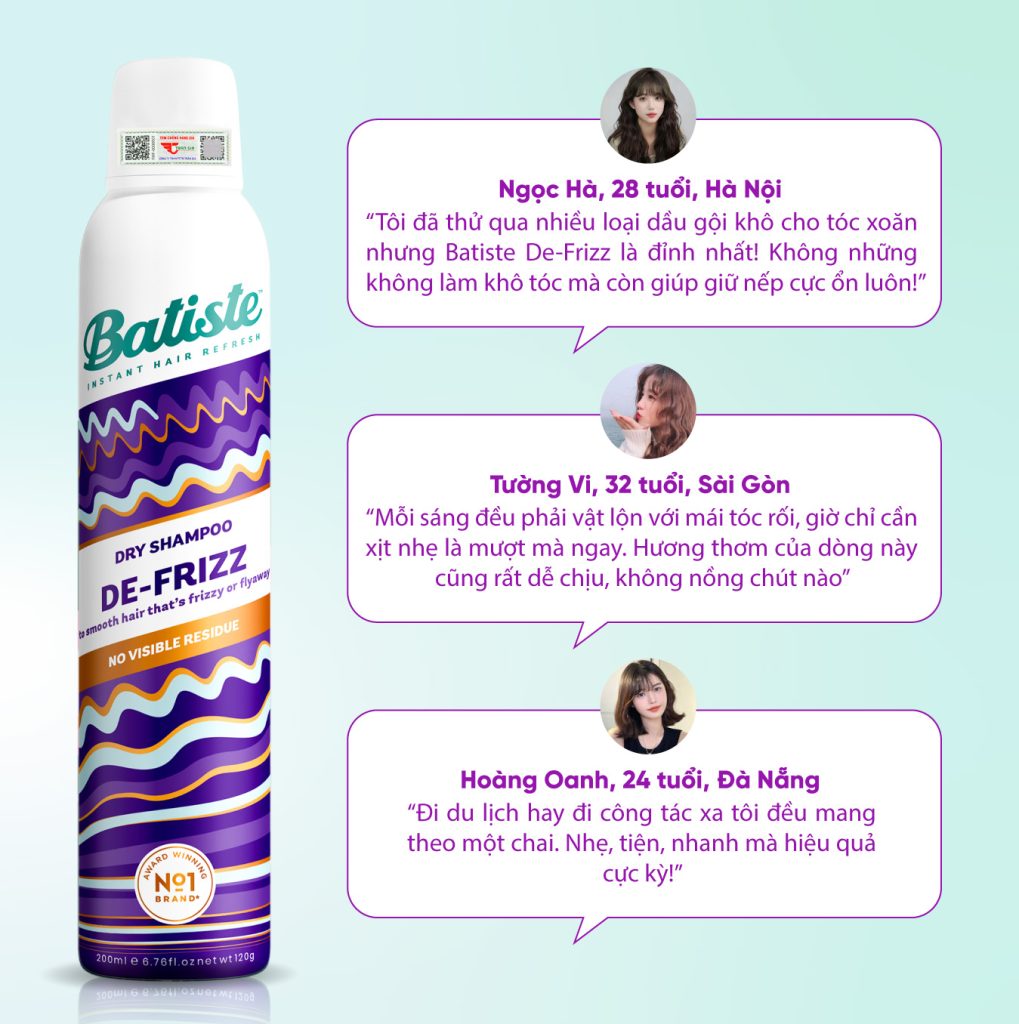 Độc quyền thương hiệu Batiste số 1 Thế Giới