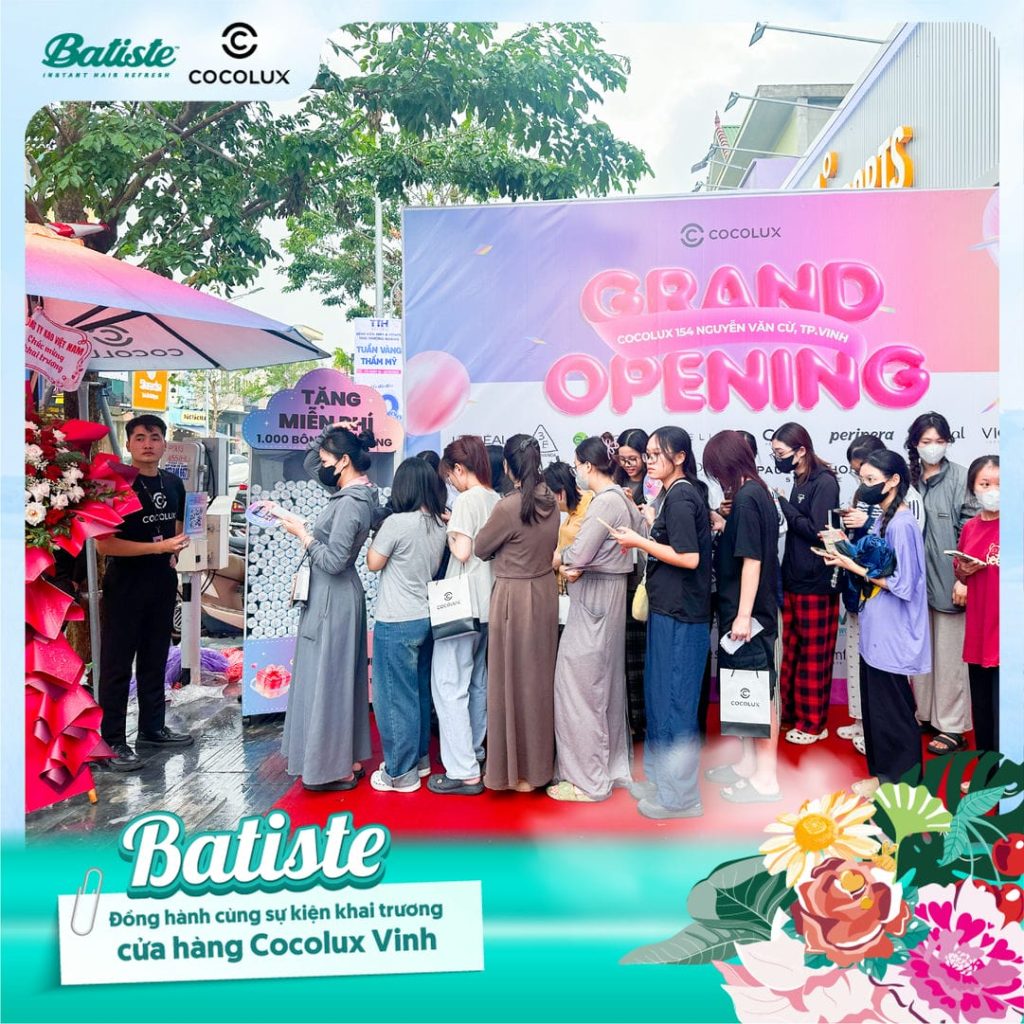 Độc quyền thương hiệu Batiste số 1 Thế Giới