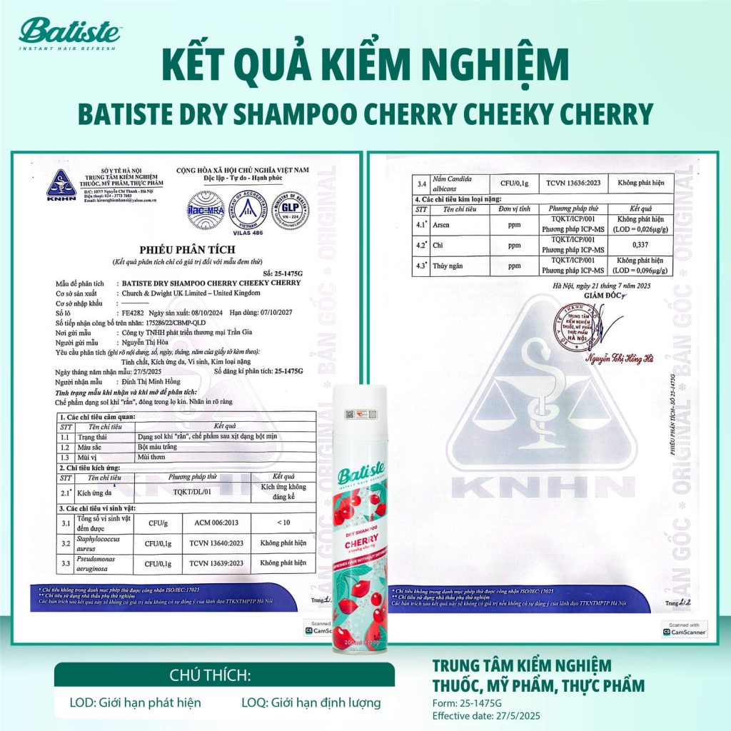 Độc quyền thương hiệu Batiste số 1 Thế Giới