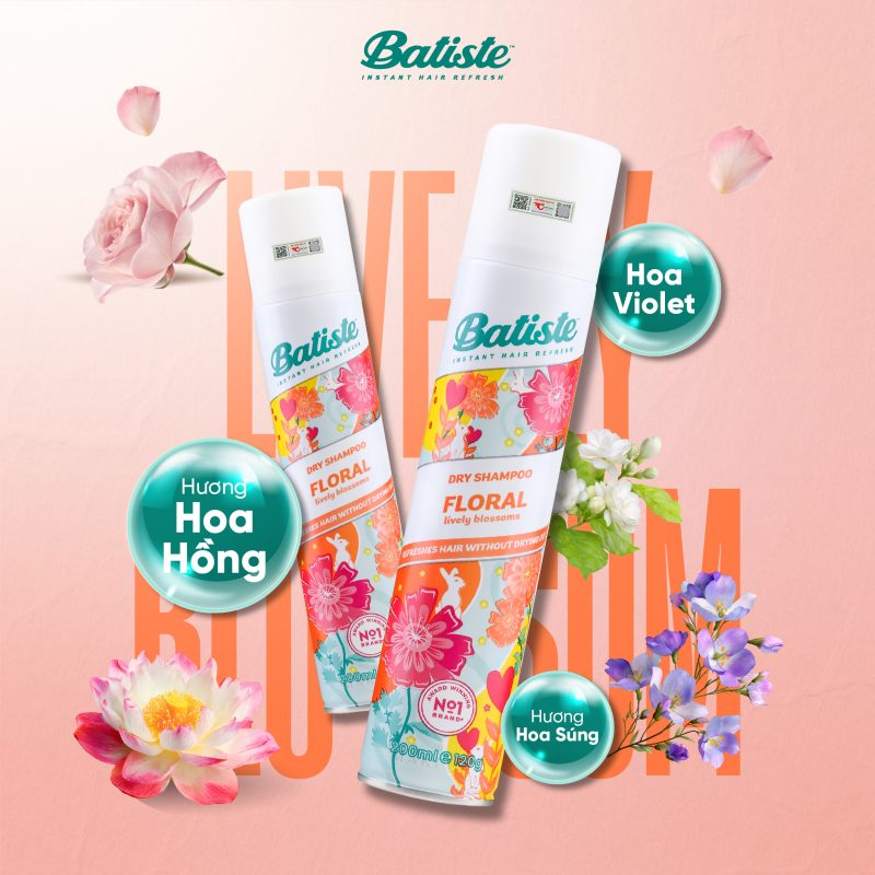 Batiste Floral - Hương Hoa Thiên Nhiên