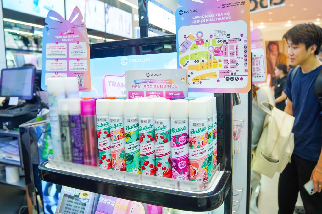 Độc quyền thương hiệu Batiste số 1 Thế Giới
